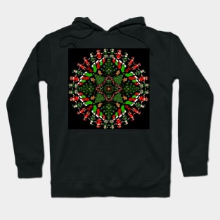 Everything Christmas on Black Hoodie